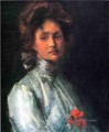 若い女性の肖像 ウィリアム・メリット・チェイス